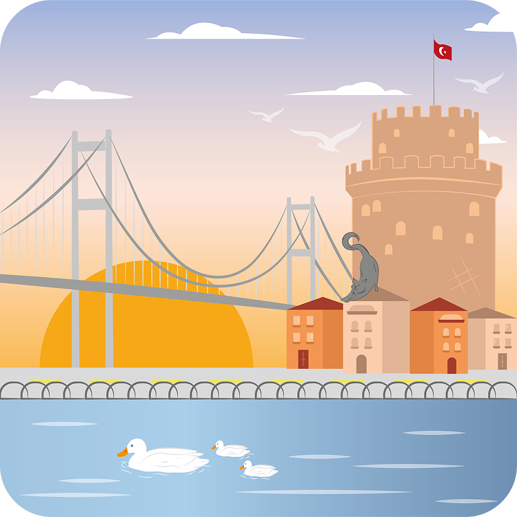 Istanbul Illustration